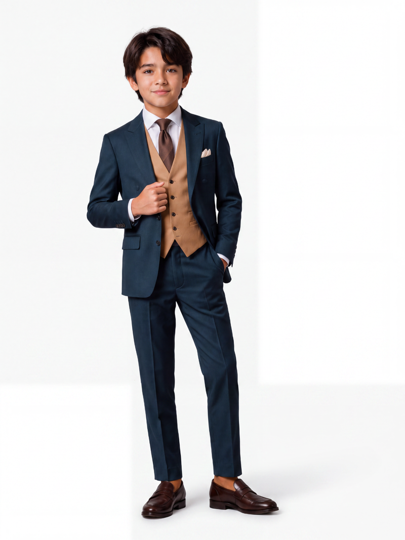 The Sapphire Ashton Suit — Little Gentleman/Ladies