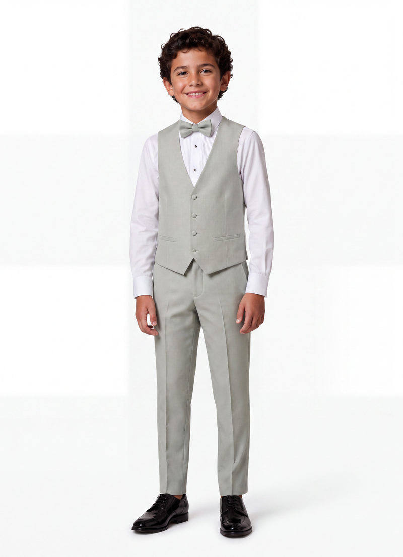 The Sage Wood Ivory Tuxedo — Little Gentleman/Ladies