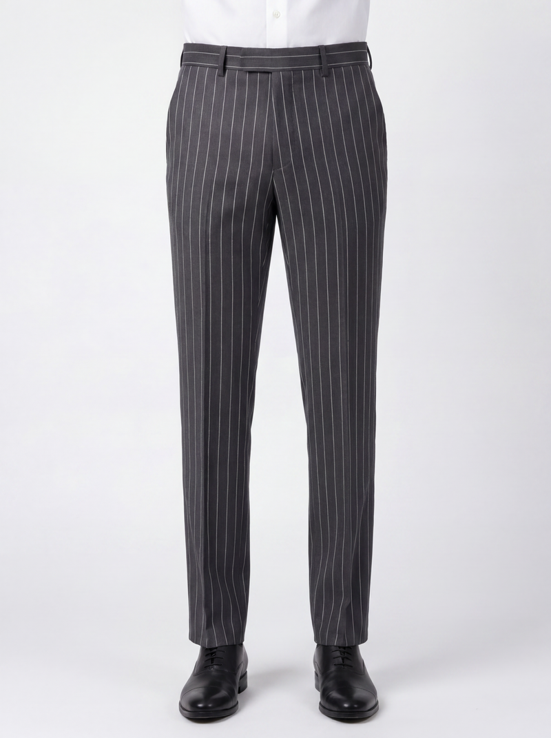 The Midnight Regent Pinstripe Suit