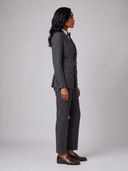 The Midnight Regent Pinstripe Suit — Women's