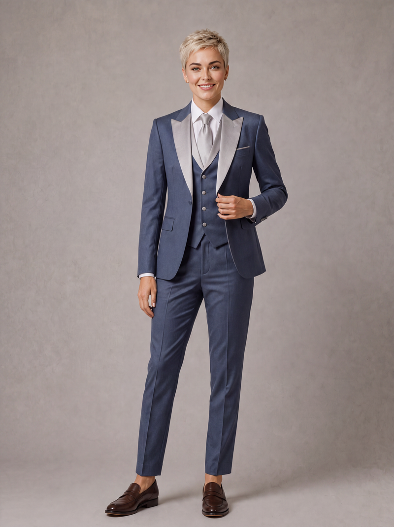 The Azure Regent Tuxedo — Women's