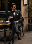 The Midnight Regent Pinstripe Suit