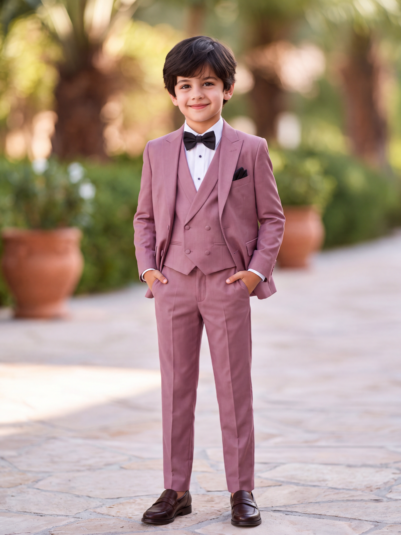 The Rosé Noir Tuxedo — Little Gentleman/Ladies