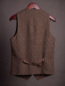 The Espresso Herringbone Waistcoat