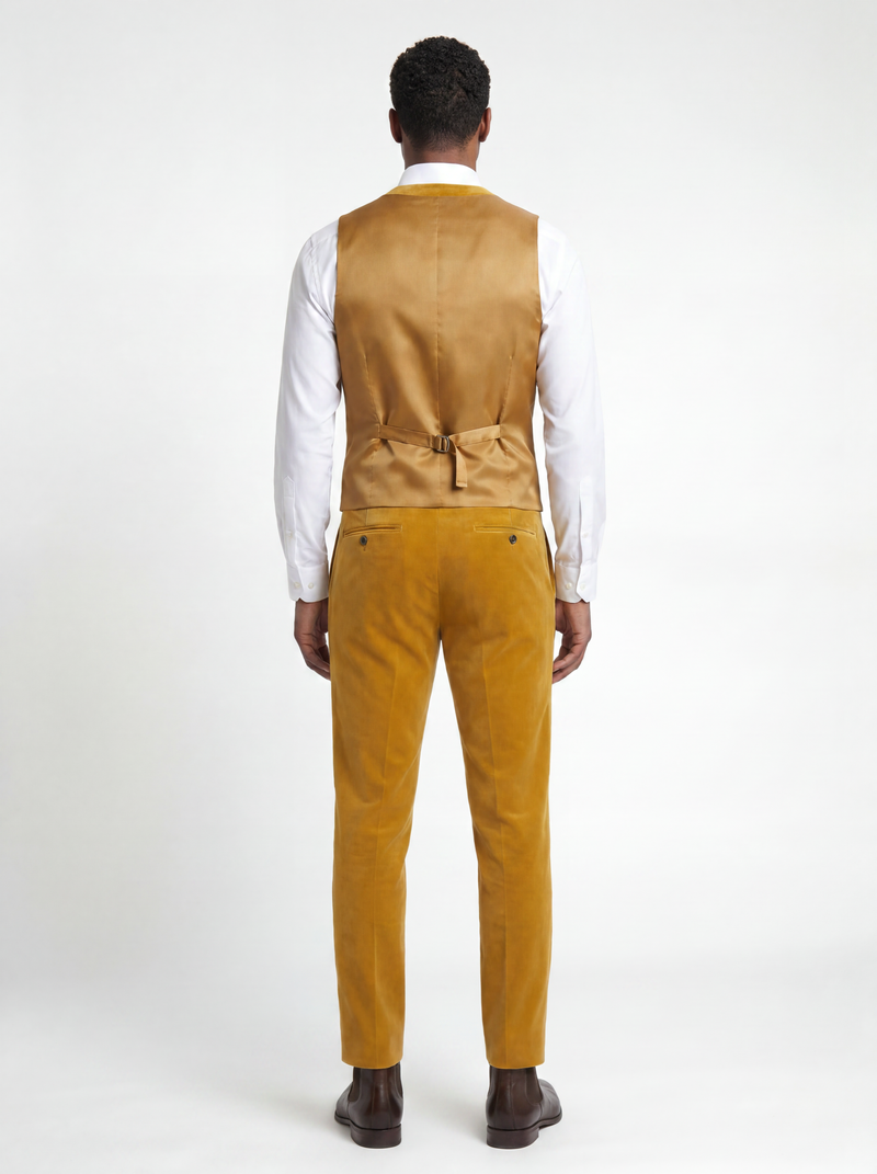 The Aurelio Velvet Vest