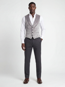 The Argent Velvet Vest