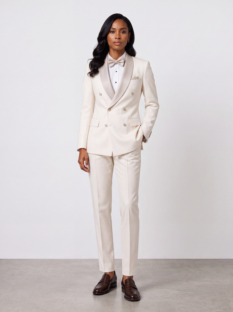 The Ivory Monarch Tuxedo — Women's