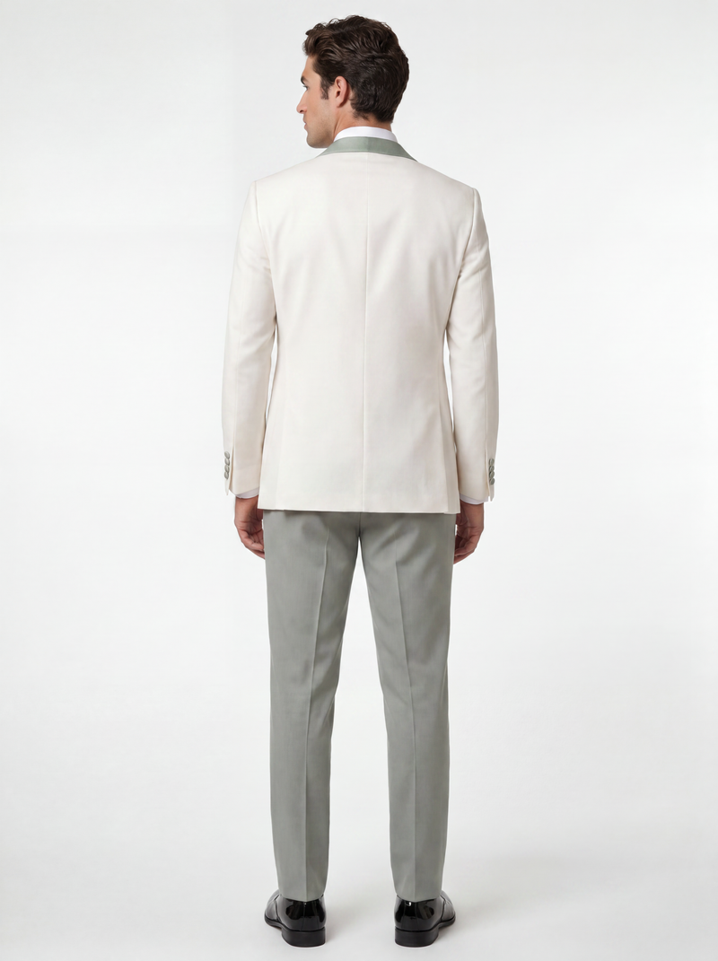 The Sagewood Ivory Tuxedo