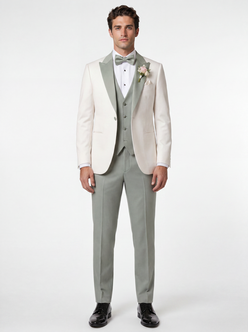 The Sagewood Ivory Tuxedo