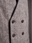 The Silver Herringbone Waistcoat