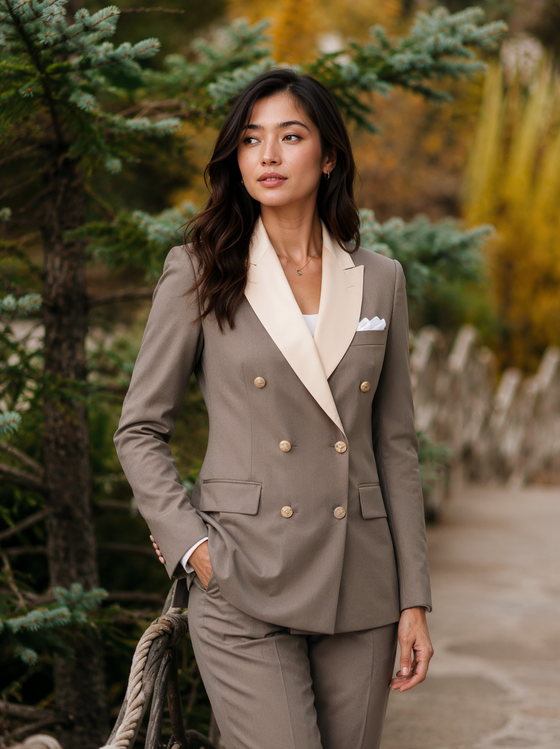 The Mocha Sovereign Tuxedo — Women's