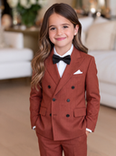 The Terracotta Regent Suit — Little Gentleman/Ladies