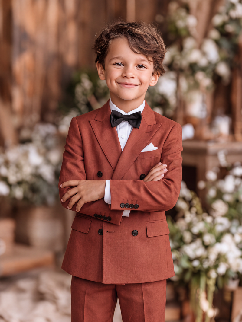 The Terracotta Regent Suit — Little Gentleman/Ladies