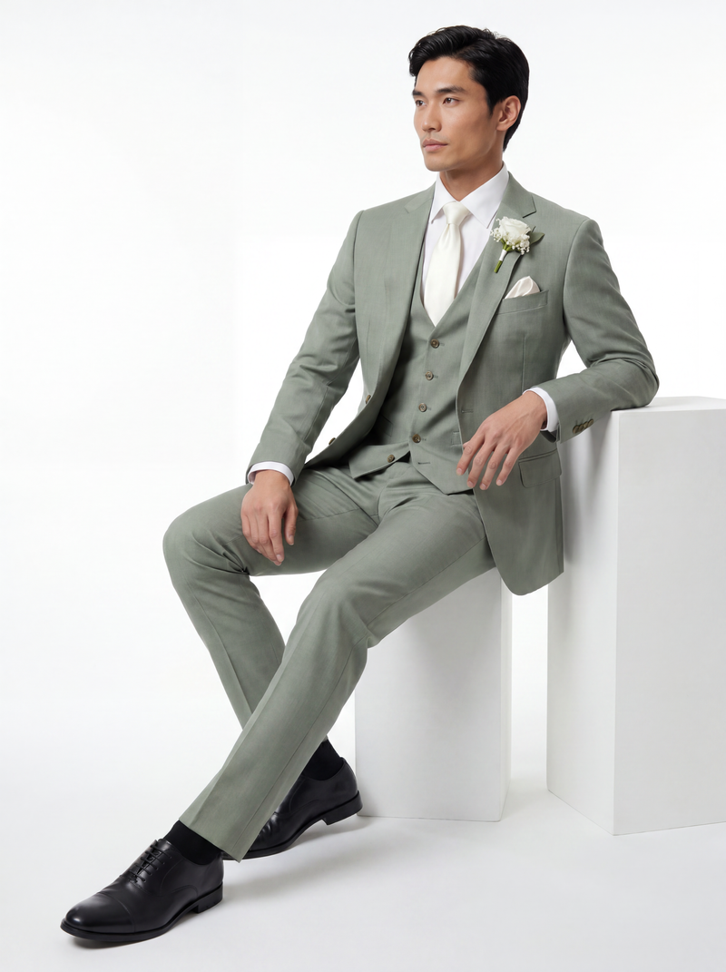 The Sagewood Wedding Suit