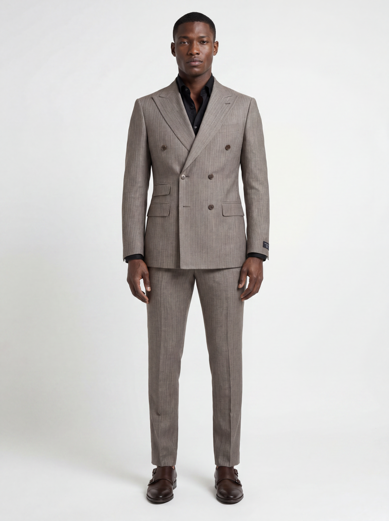 The Ashford Taupe Suit