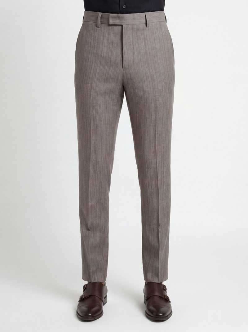The Savile Taupe Trousers