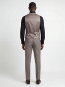 The Savile Taupe Vest