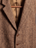 The Tobacco Herringbone Waistcoat